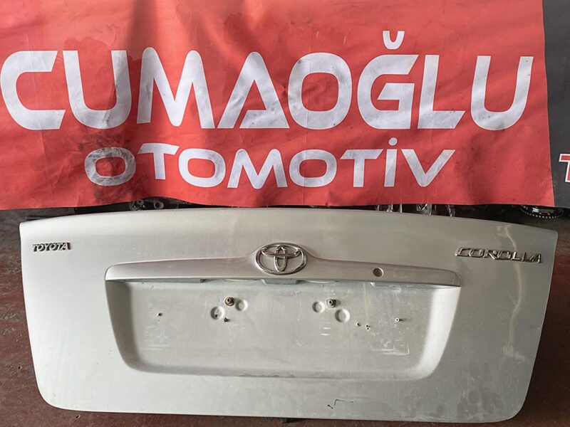 Toyota Corolla Bagaj Kapağı 2002-2007 Model