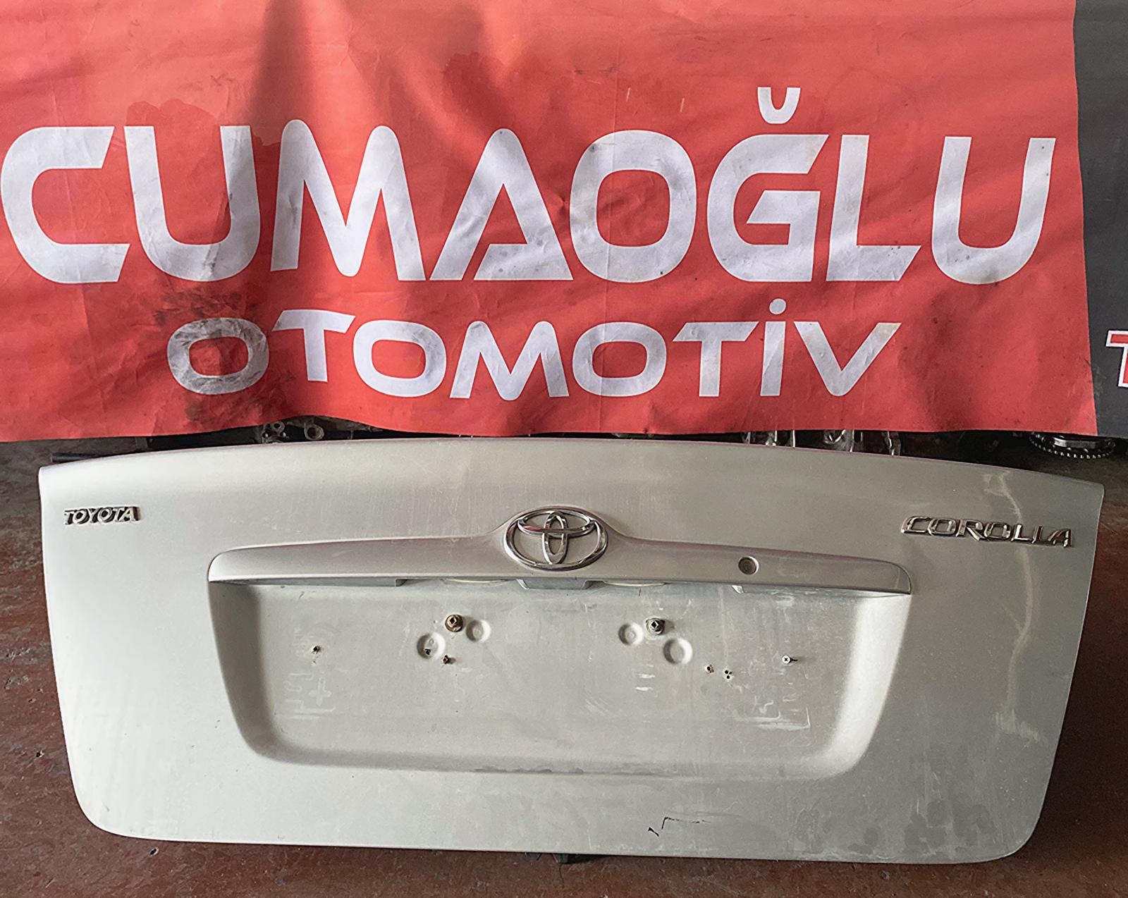 Toyota Corolla Bagaj Kapağı 2002-2007 Model